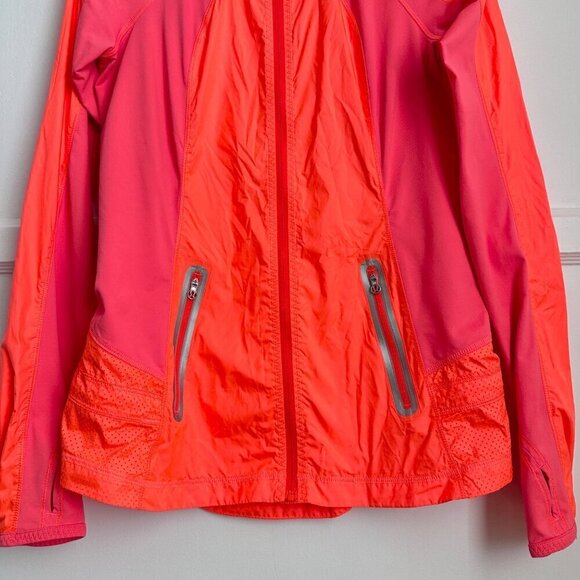 Lululemon Sz 4 Nothing But Run Reflective Jacket Water Resist EUC - Picture 4 of 10